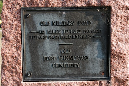 DAR Fort Winnebago Plaque 2, 1924